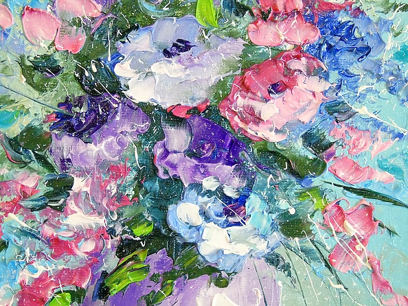 Olha Darchuk - Bouquet of summer flowers