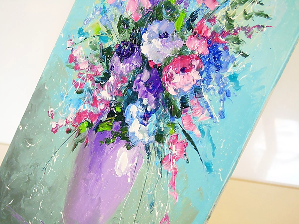 Olha Darchuk - Bouquet of summer flowers