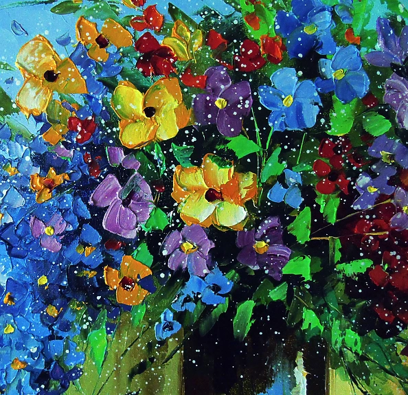 Olha Darchuk - Bouquet of wild flowers