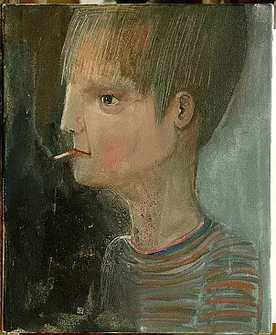 Krzysztof Iwin - Boy with cigarette