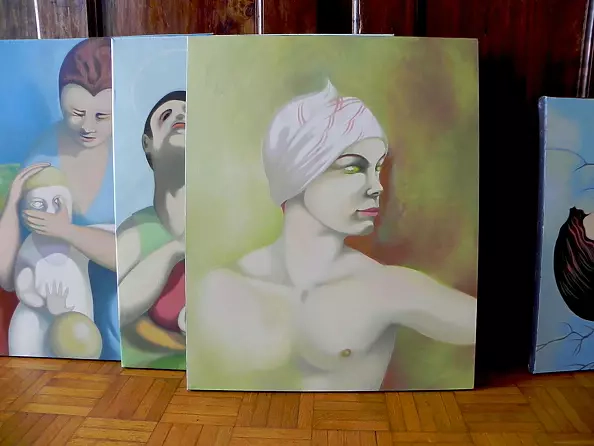 federico cortese - Boy with green eye