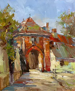 Krzysztof Tracz - Mill Gate in Pasłęk