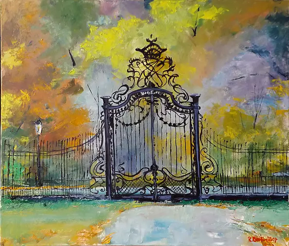 Robert Berlin - Brama Parku Sanssouci - Potsdam '2017