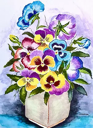 Ewa Zakrzewska - Pansies