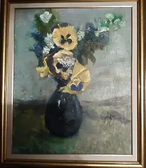 Helena Baborska - pansies