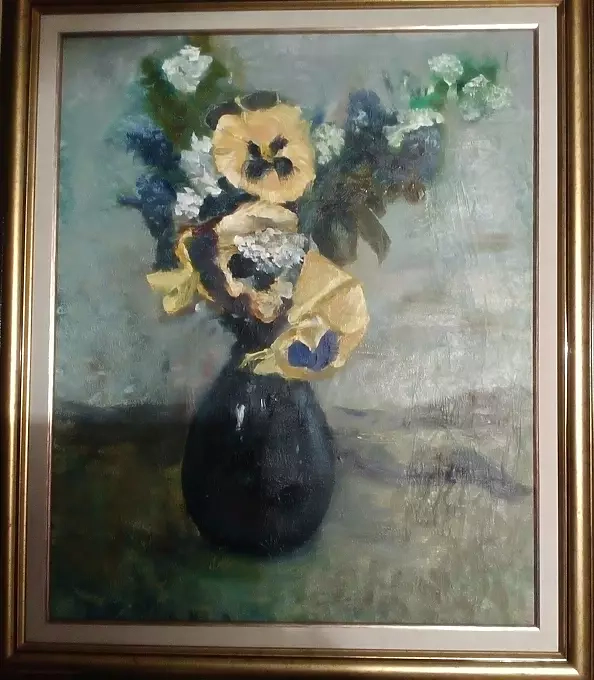 Helena Baborska - pansies