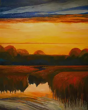 Piotr Kieruj - Brda at dusk