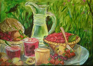   - Breakfast in the garden