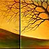 Ewa Gawlik - Autumn bright dawn - diptych