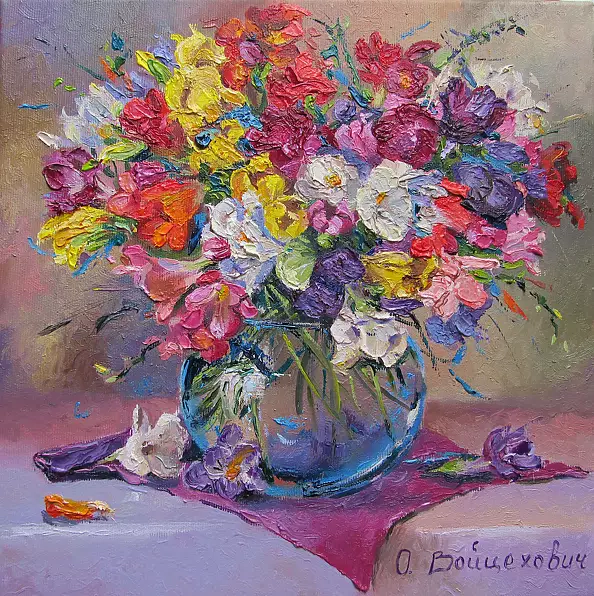 Aksana Vaitsekhovich - Bright flowers