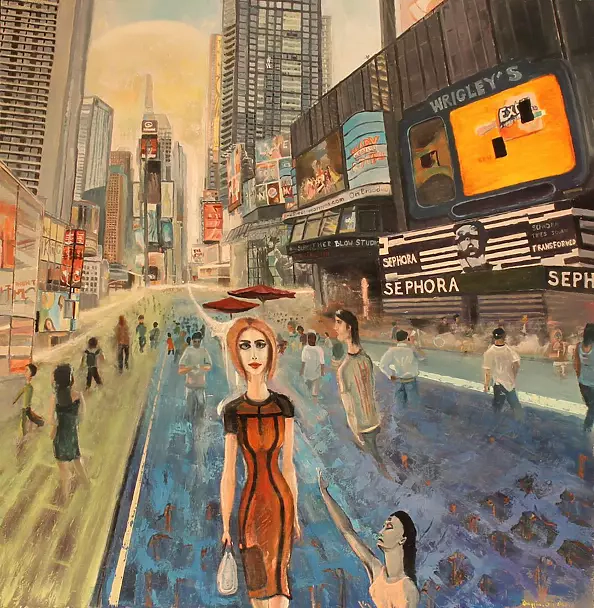 Jacek Syguła - Broadway Street in New York City