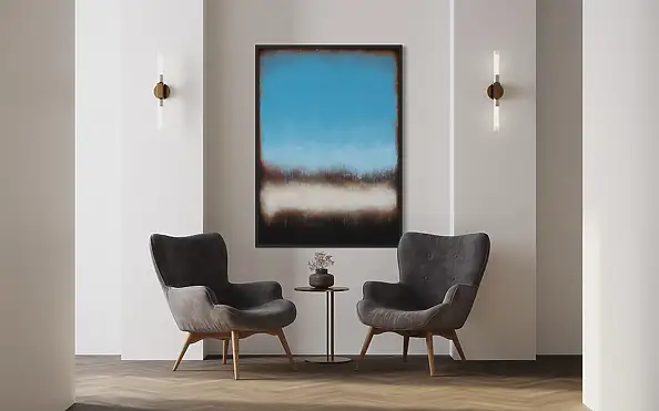 Łukasz Olek, Нарушенный сон, Акрилова картина - холст, 100 x 120