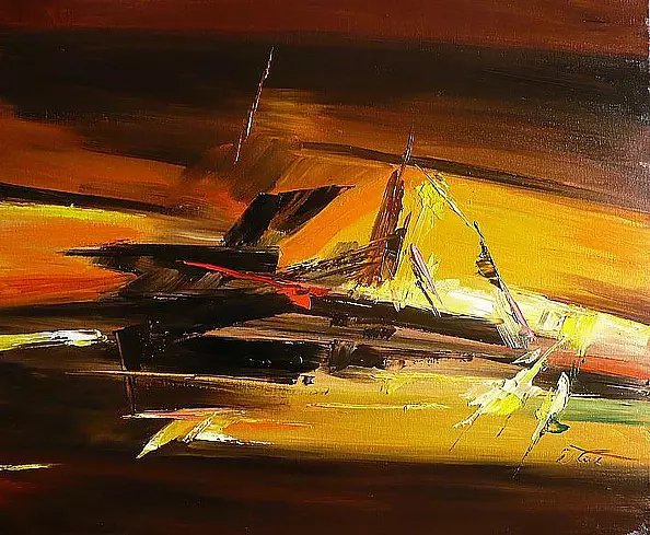 Dorota Łaz - BROWN ABSTRACTION