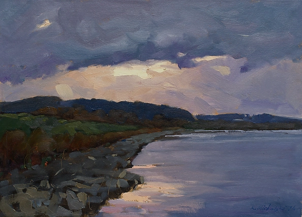 Krzysztof Michalski - Brzeg Wisły w Bochotnicy