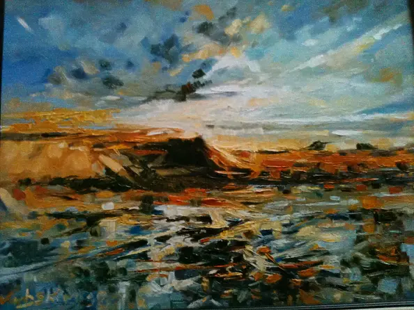 Marek Kubski - Riverbank in impressions