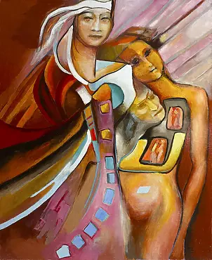 Anna Lupa Suchy - peach wind