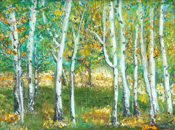 Jadwiga Rudnicka - Birches