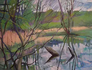 Andrzej Siewierski - Birch logs