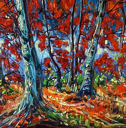 Dominika Kruk - Zięba - birch autumn