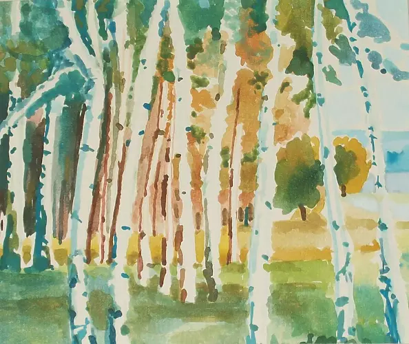 Marek Sabat - birches