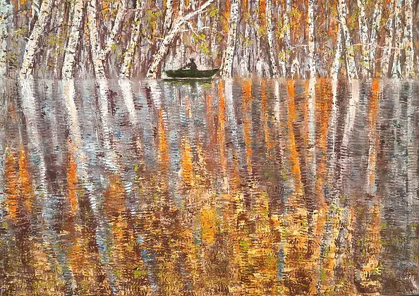 Maria Szymańska - birches