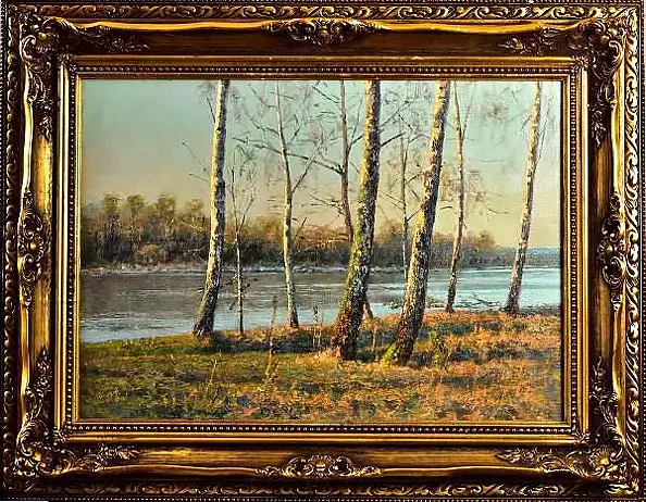 Wojciech Górecki - Brzozów on the Bug - late afternoon