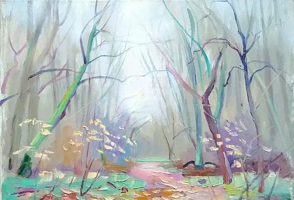 Włodzimierz Draczyński, , Масляная картина - холст, 50 x 35