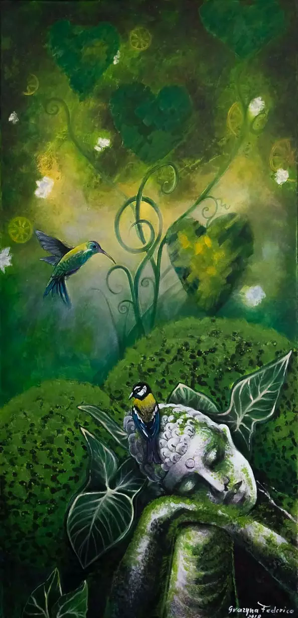 Grazyna Federico - Buddha`s Garten
