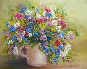   - A bunch of wild flowers