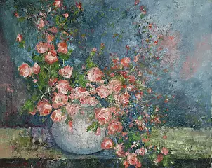 Teresa Mrugacz - A bouquet of roses