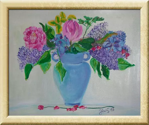 Jadwiga Rudnicka - Bukiecik z bzem