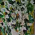 małgorzata machynia, Bouquet of flowers, Acrylic painting - canvas, 75 x 115