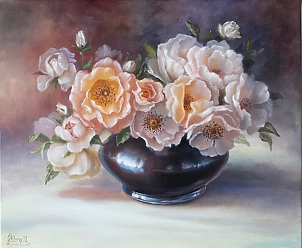Lidia Olbrycht - Bouquet of roses