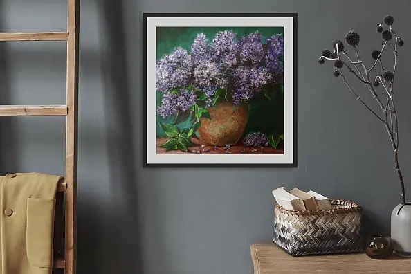 Marta Milewska - A bouquet of lilacs