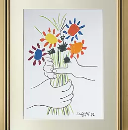 Pablo Picasso - Bouquet of flowers