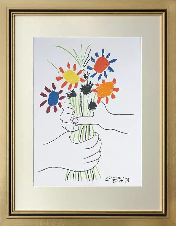 Pablo Picasso - Bouquet of flowers