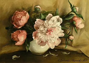 Małgorzata Sadowska Majewska - Bukiet piwonii