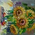 Dorota Łaz - Sunflower bouquet