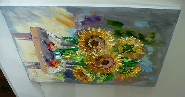 Dorota Łaz - Bukiet słoneczników