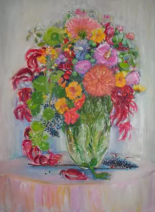 Jadwiga Rudnicka - Bouquet of wild lilac