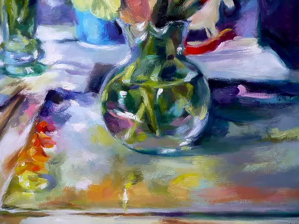 Barbara Gulbinowicz - Bukiet z paletą