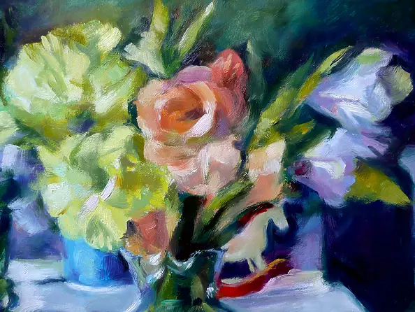 Barbara Gulbinowicz - Bukiet z paletą