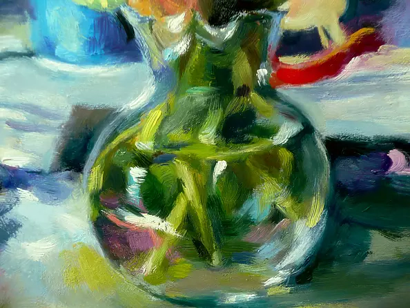 Barbara Gulbinowicz - Bukiet z paletą