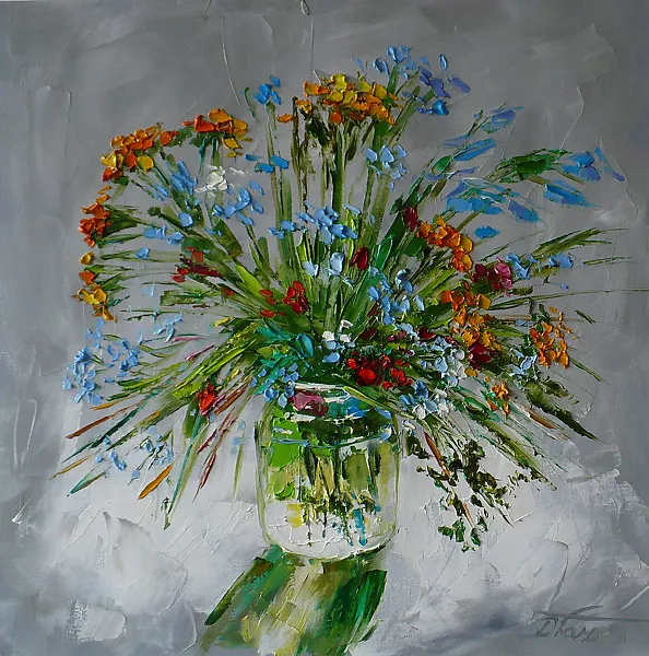 Dorota Łaz - Bukiet ziół.