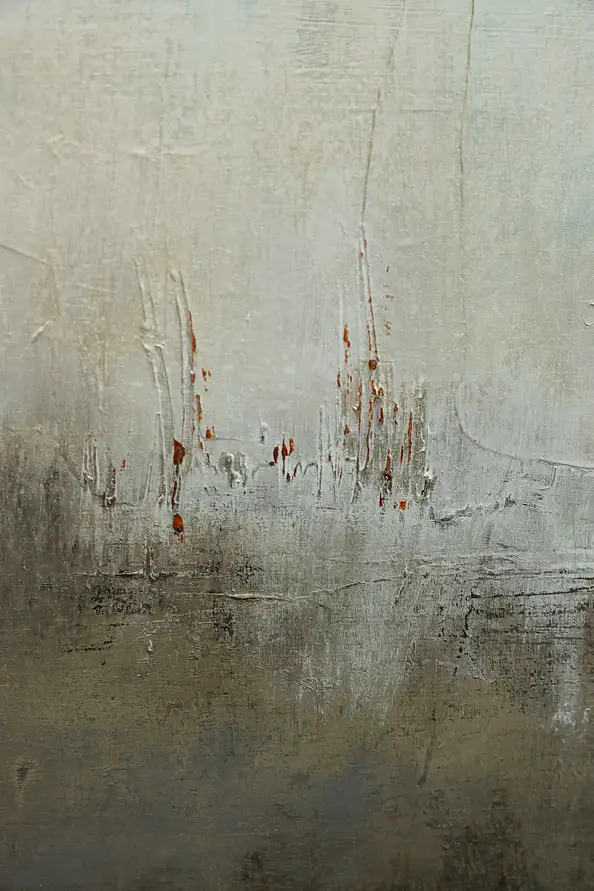 Łukasz Olek, Burnt Waters, Obraz akrylowy - płótno, 90 x 140