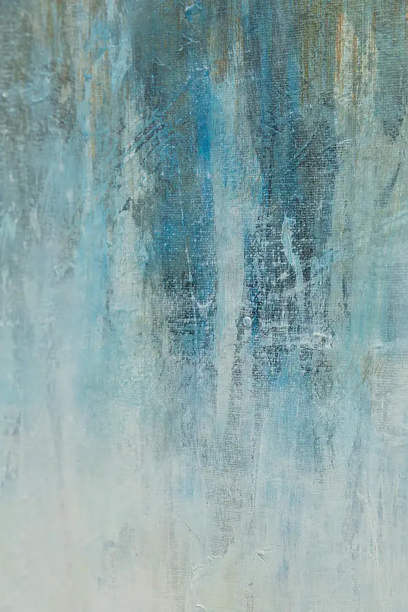 Łukasz Olek, Burnt Waters, Obraz akrylowy - płótno, 90 x 140