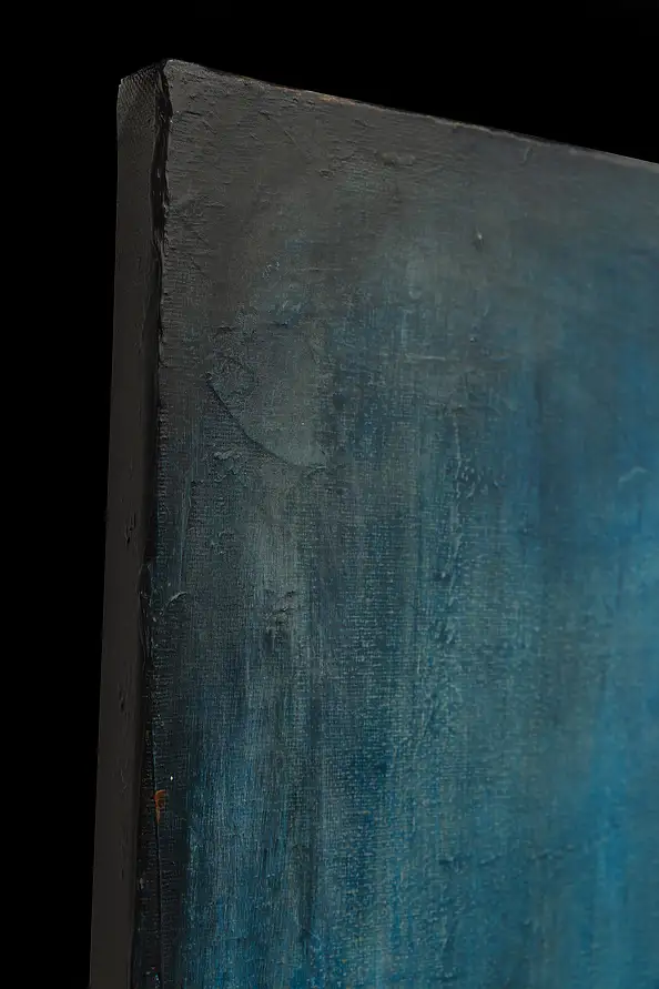 Łukasz Olek, Burnt Waters, Obraz akrylowy - płótno, 90 x 140
