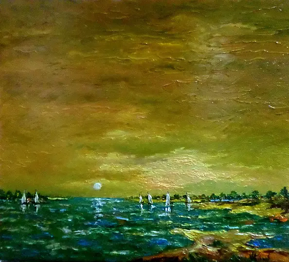 Jerzy Stachura - Bursztynowa noc