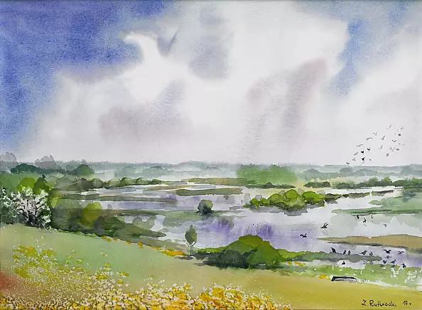 Zdzisław Rutkowski - Burzyn n.Biebrzą in May