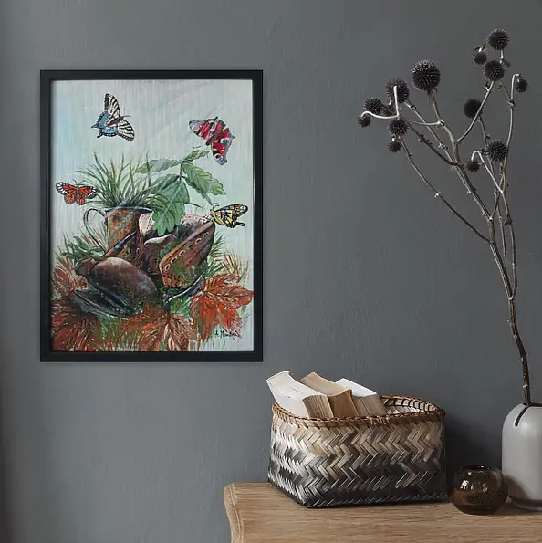 Agnieszka Mantaj, , Акрилова картина - плита, 30 x 40